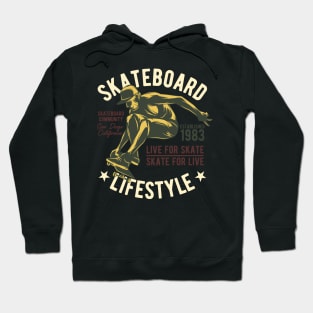 Skateboard lifestyle Hoodie